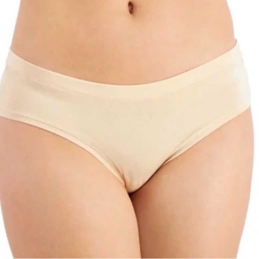 Alfani Womens Ultra Soft Mix-and-Match Hipster Underwear 3X Beige set of 4 panty